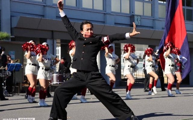 観客と共に盛り上がり『原点』回帰！　４年生最後のデモンストレーション