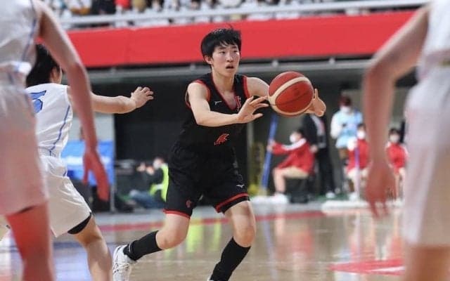 岐阜女子が後半に点差を広げ柴田学園に勝利…絈野夏海が7本の3Pをヒット／ウインターカップ2022