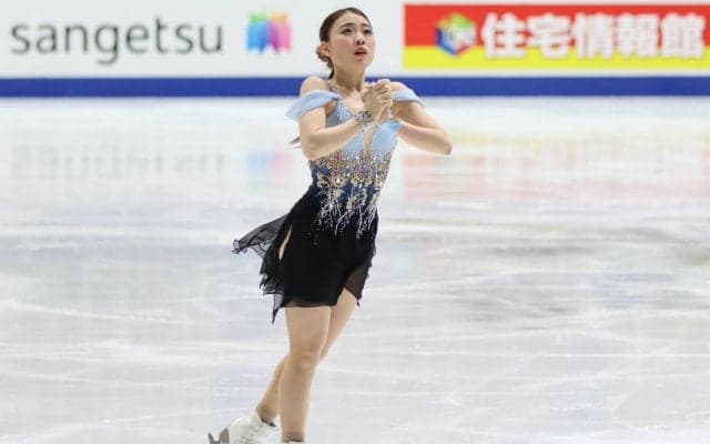 紀平、大きなミスなく『タイタニック』の演技を届け「本当に幸せ」／女子ＦＳ