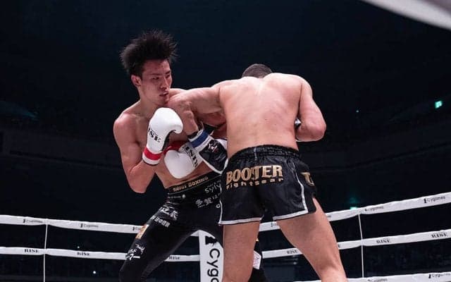 【RISE × SHOOT BOXING】“SBの最高傑作”海人、GLORY世界ライト級1位に苦戦も判定2－1で「15連勝」