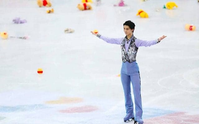 【フィギュア】羽生結弦のスケート人生18年間で、もっとも多くプーさんを贈られた大会が判明