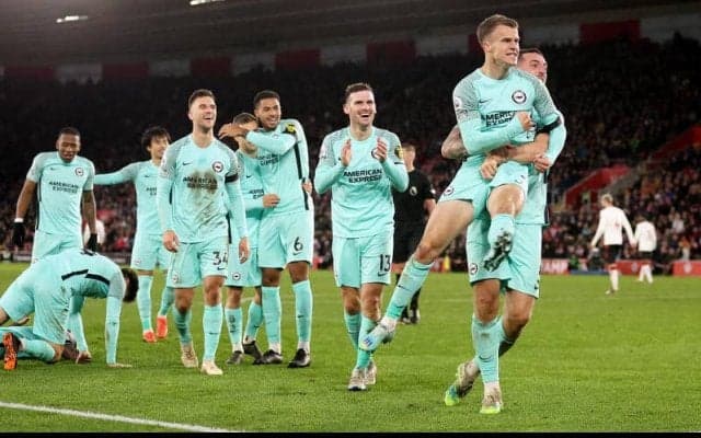 ブライトンが敵地でのリーグ再開初戦を3発快勝！フル出場の三笘は再三の決定機を生かせず…《プレミアリーグ》