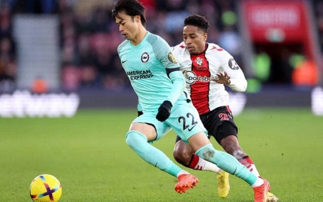 「常に脅威だった」プレミア再開初戦で切れ味見せた三笘薫を地元紙チーム最高タイの高評価「相手は終始対応することができなかった」