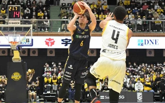 宇都宮・比江島慎が自身のタフショットを解説「どの状況でも入りそうだなという感覚はあった」／B MY HERO!