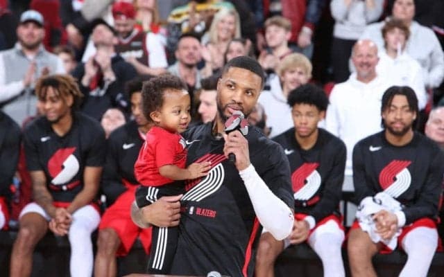 トレイルブレイザーズの球団得点記録を塗り替えたデイミアン・リラード「もう一つだけ達成しなきゃならないことがある」