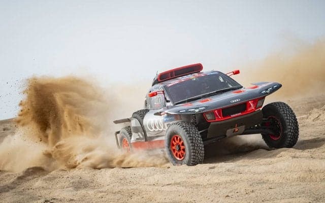 ダカール2023：プロローグランはアウディのマティアス・エクストロームがトップタイム
