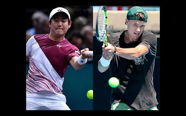  【速報中】西岡良仁vsルーネ 