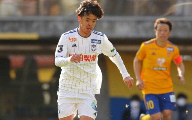 J1復帰の新潟がMF伊藤涼太郎と契約更新、新背番号提案も「13」を継続「タイトルを取りに行きます」