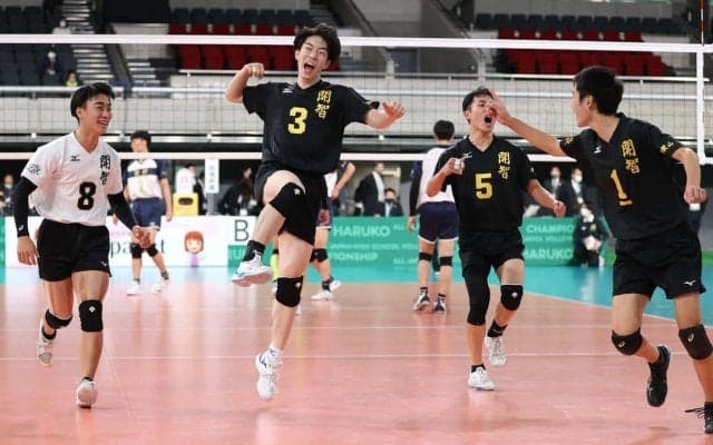 男子・開智（和歌山）はフルセットで初戦突破　春高バレー