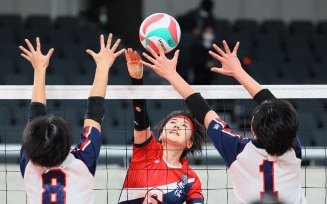 京都橘が初戦突破　攻守に安定　春高バレー