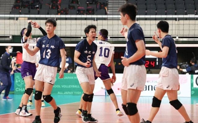 兵庫勢、市尼崎は完勝　氷上は競り勝つ　春高バレー
