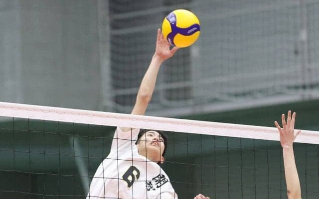 男子は和歌山・開智快勝３回戦進出　春高バレー