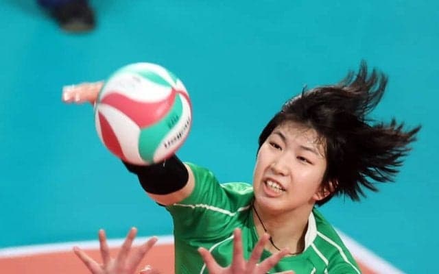 八王子実践　エース躍動　３回戦へ　春高バレー