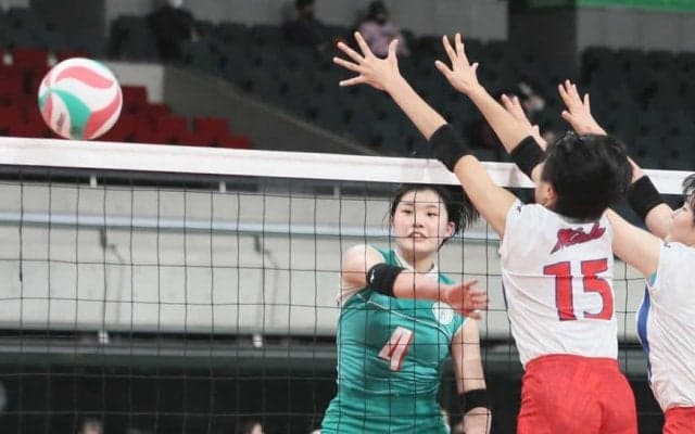 文京学院大女　連日の激戦も一歩及ばず　春高バレー