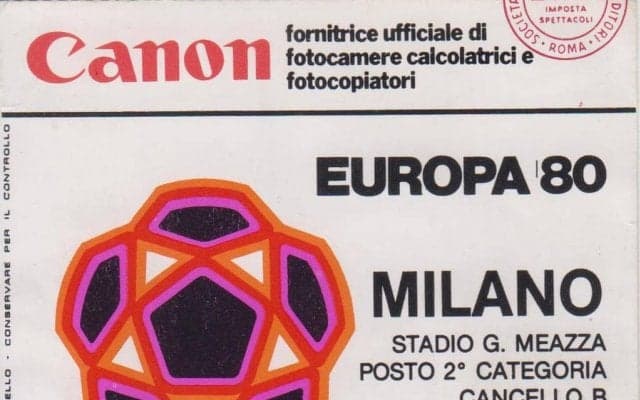 現金を持たずに外国を旅行する驚き【現在とは別世界で行われた1980年のヨーロッパ選手権】(1)