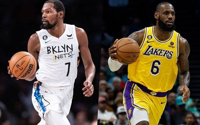 「NBAオールスター2023」ファン投票第1回中間結果…デュラント、レブロンが各地区のトップに