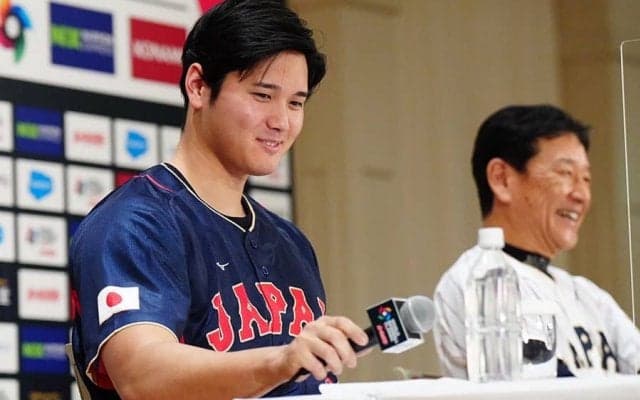 侍J大谷翔平「誰が監督でも出たい」　栗山監督へまさかの“謝罪”も…会見一問一答