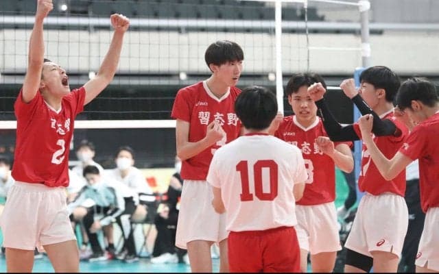 習志野、フルセットの激闘制し準決勝へ　春高バレー