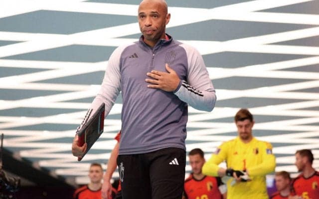 アンリが次期ベルギー代表指揮官に？ サッカー協会に就任希望を伝える