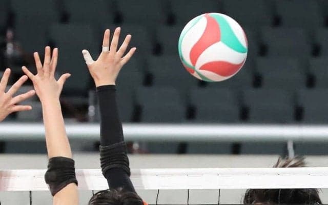 八王子実践、堅守崩せず　春高バレー