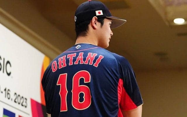 侍J大谷翔平の「二の腕す、すごい」　逞しすぎて視線集中「また太くなったような」