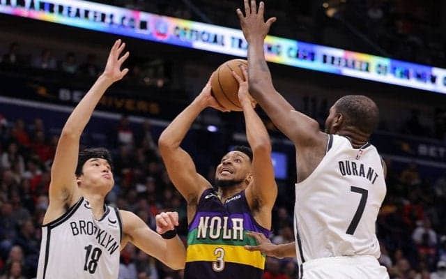 ネッツがペリカンズに逆転勝利…渡邊雄太は約9分の出場ながら3ポイントで貢献