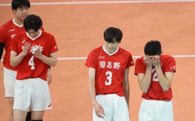 関東大会王者・習志野がストレート負け　大津主将「駿台学園が一枚上手でした」／春高バレー