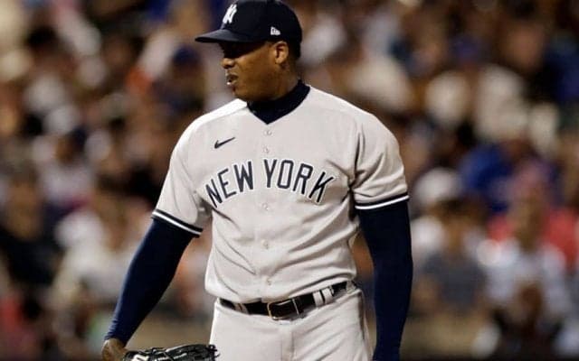 【MLB】人類最速左腕に「オファーなし」　決まらぬ新天地…米記者辛辣「価値あるかわからず」