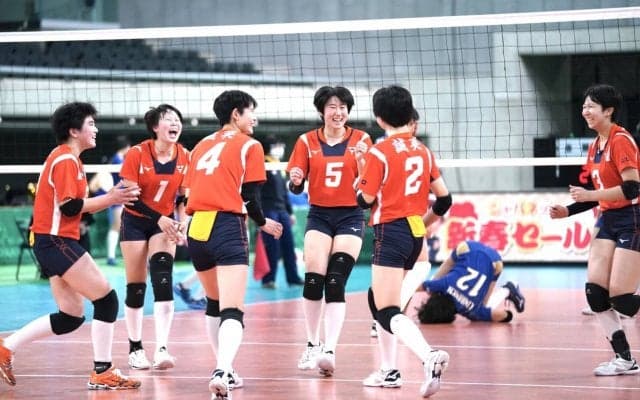 誠英が流れを取り返して金蘭会に逆転勝利【春高2023】