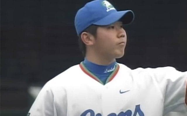 打者呆然…キレキレ直球が「えぐい」　“平成の怪物”の無双投球が「まじでかっけぇ」