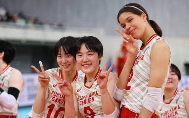 春高バレー　古川学園・南舘絢華「地元に日本一を報告でき、うれしい」