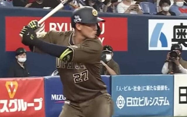 逆方向へシュアな打撃「内川みたい」　オリ20歳から溢れるスター性「未来は明るい」