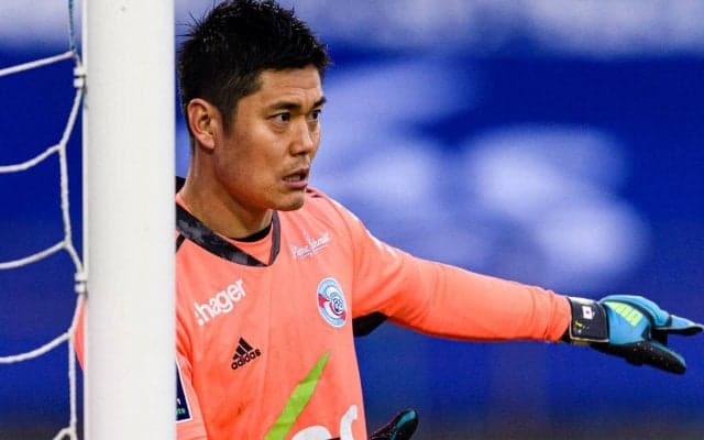 ストラスブールに所属するGK川島永嗣が左肩の手術を報告「W杯前にできなかった肩の手術をしました」