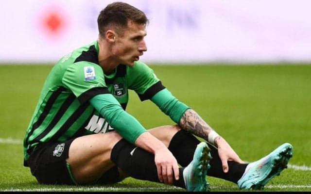 サッスオーロに痛手…ピナモンティが約3週間の離脱へ