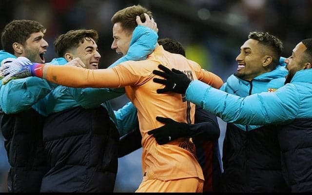 バルセロナがベティスとの激闘制しマドリー待つ決勝へ！　守護神がPK戦で殊勲の連続セーブ《スーペル・コパ》