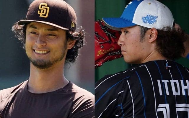 ダルビッシュ、日ハム後輩の伊藤大海と合同トレ　侍J共闘も心待ち「楽しみです」