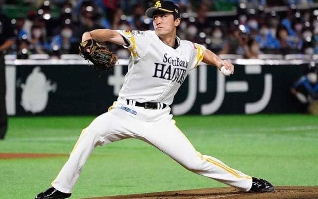 「40代で球の軌道が異常です笑」　衰え知らずのキレキレ投球は「すごいスピード感」