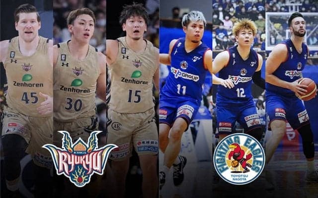 【琉球vsFE名古屋】前回2連勝の琉球はインサイドを強調したい…FE名古屋はクーリー対策がカギ