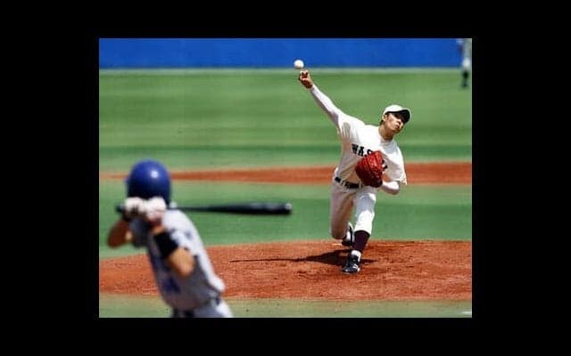 1年生開幕投手・斎藤佑樹が衝撃の神宮デビュー。初登板初勝利も「大学野球のレベルの高さを痛感させられた」