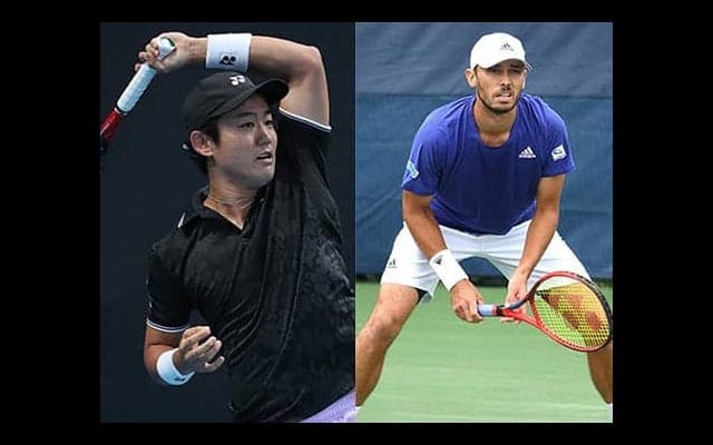 西岡/マクラクラン組が初戦突破