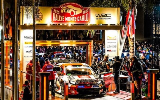 【WRC】2023年が開幕　ラリー・モンテカルロ初日はトヨタのセバスチャン・オジエが首位