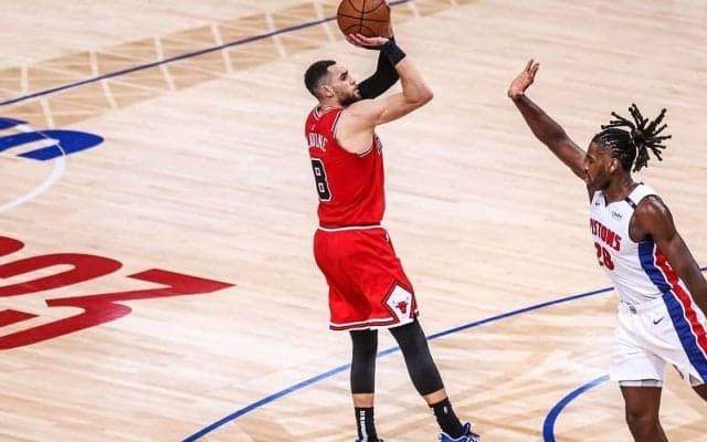 「NBAパリゲーム2023」が開催、ラビーンが30得点を残したブルズがピストンズを撃破