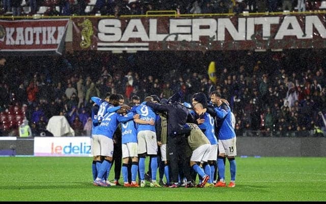 冬の王者ナポリ、シーズン前半戦で勝ち点50到達は3クラブ目の快挙