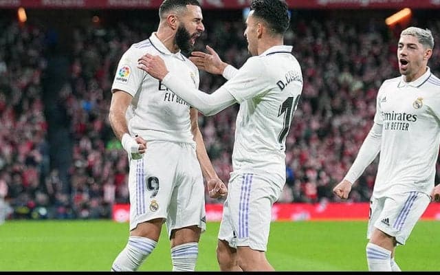 マドリーがゴラッソ2発でアスレティック撃破！　ジダン彷彿ボレー弾のベンゼマはラウールに並ぶリーグ歴代5位の228ゴール《ラ・リーガ》