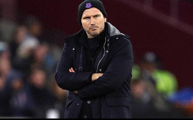 降格圏19位エバートンがランパード監督を解任…直近8戦未勝利＆3連敗で決断