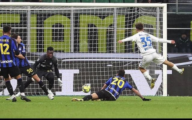 シュクリニアルの前半退場響いたインテルが格下エンポリに痛恨敗戦…6戦ぶりの黒星に《セリエA》