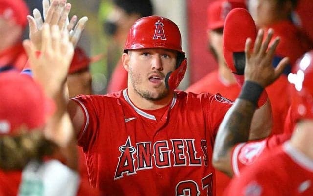 【MLB】「爆弾のようだ」　打球速度296キロ…トラウトの最強ショットは「信じられない」