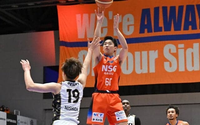 開志国際の武藤俊太朗、地元新潟アルビレックスBBでBリーグデビュー「すごくうれしかった」