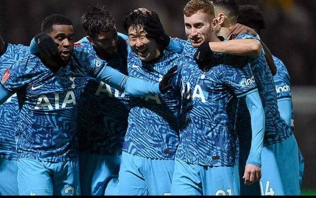 ソン・フンミン圧巻2発にダンジュマがデビュー弾！　格下に快勝スパーズが5回戦進出《FAカップ》