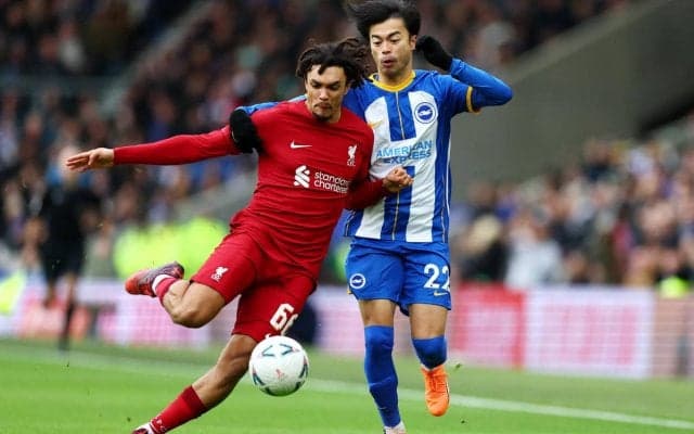 「本当に良い選手」敗れたクロップ監督が決勝ゴールの三笘薫を称える「大変だった」